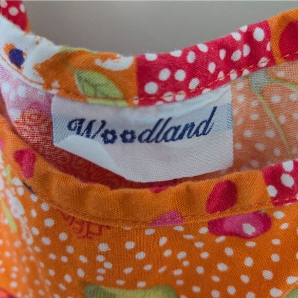 2/$30 Vintage Woodland dress size 5 - Picture 3 of 4